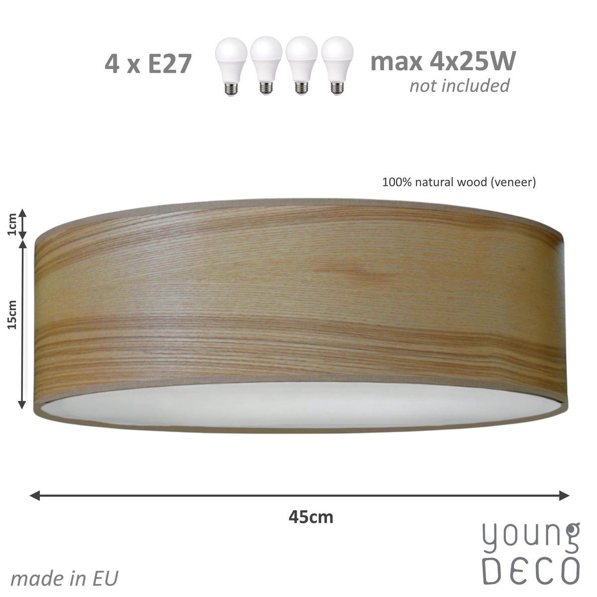 Plafon Natural WOOD