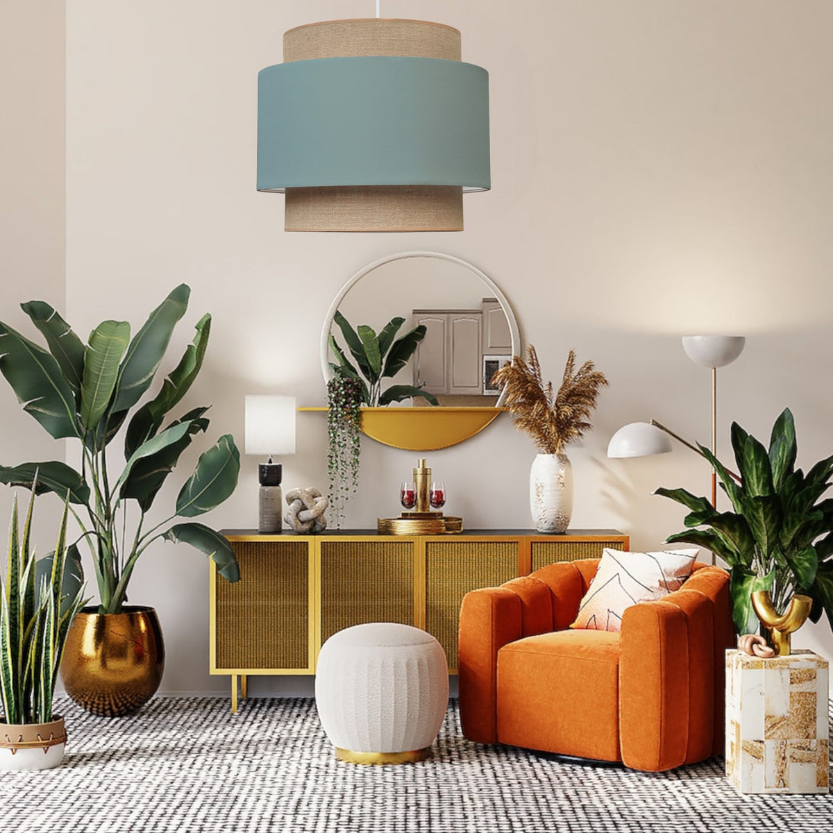 Hängeleuchte BOHO LUNA