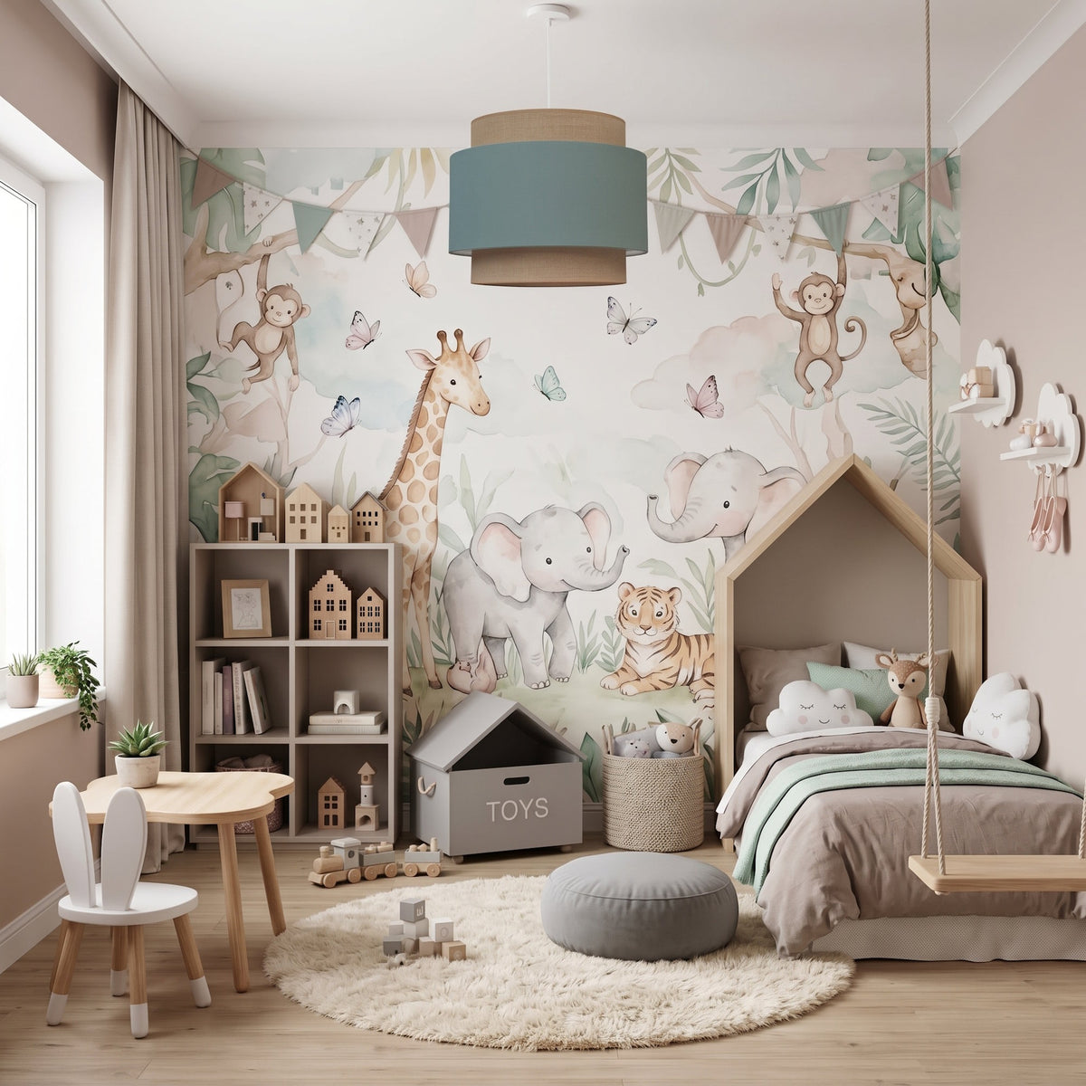 Lampa wisząca BOHO LUNA do salonu, sypialni i pokoju dziecka