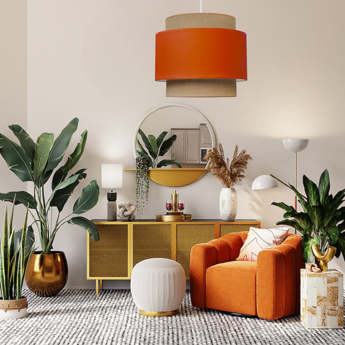Hängeleuchte BOHO LUNA