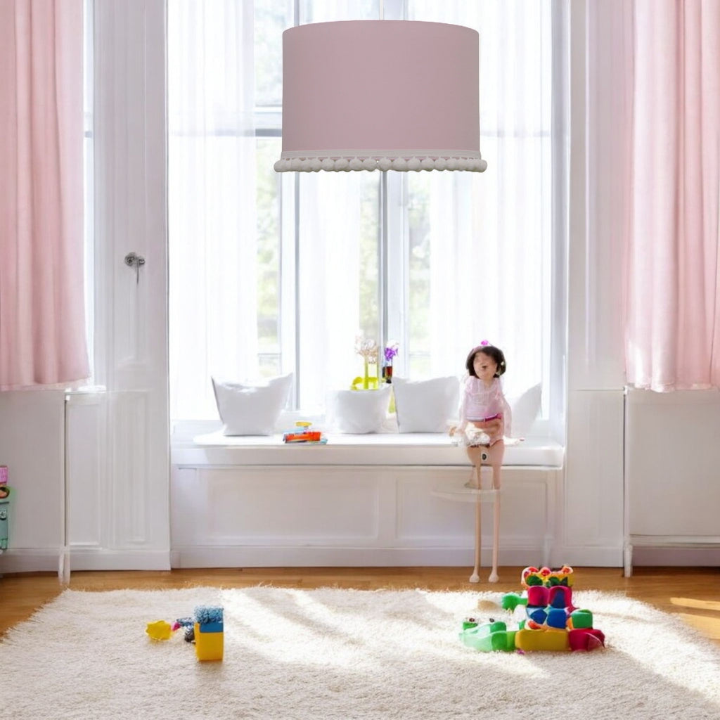 Hängelampe SWEET POMPONS für Kinder