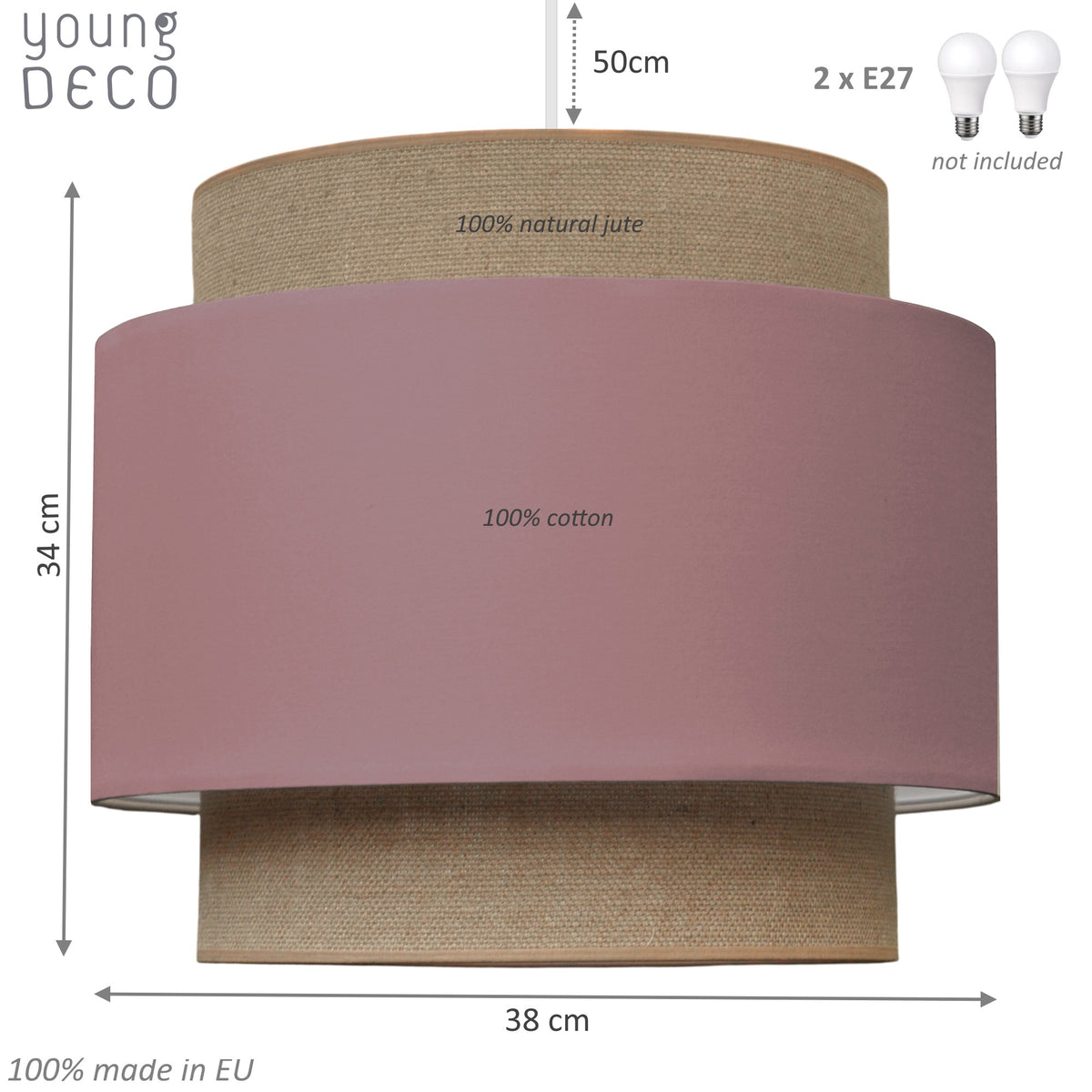 Hängeleuchte BOHO LUNA