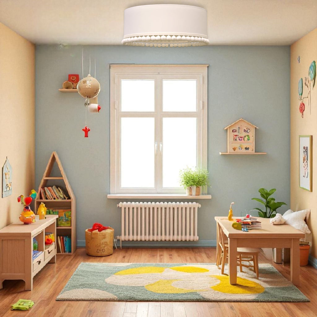 Deckenleuchte SWEET POMPONS für Kinder