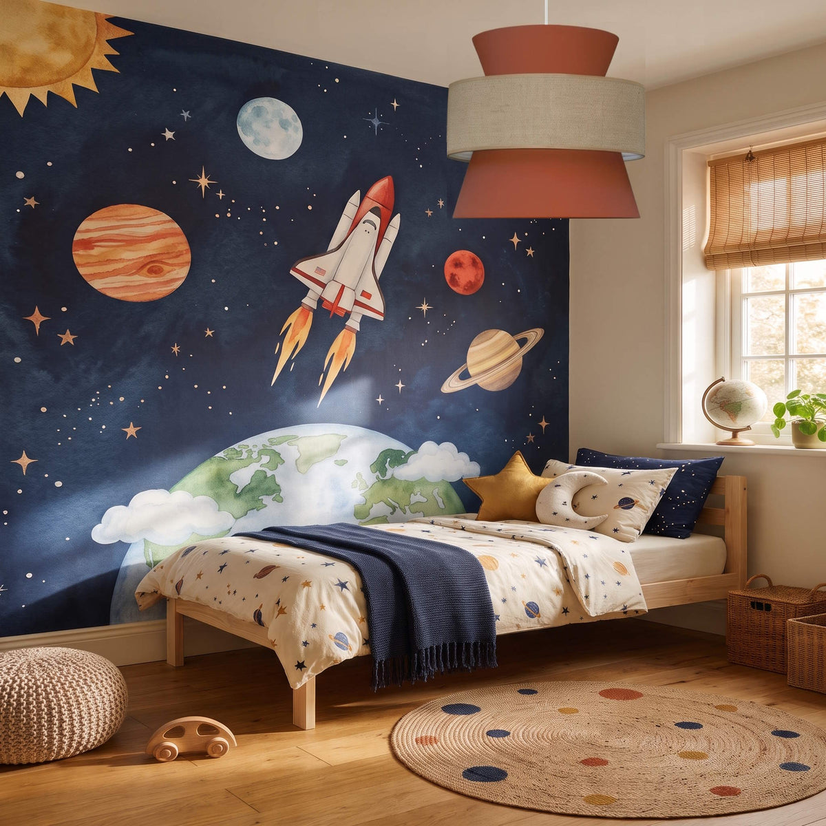 Lampa wisząca BOHO VELA do sypialni, salonu, pokoju dziecka