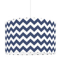 CHEVRON pendant lamp navy blue