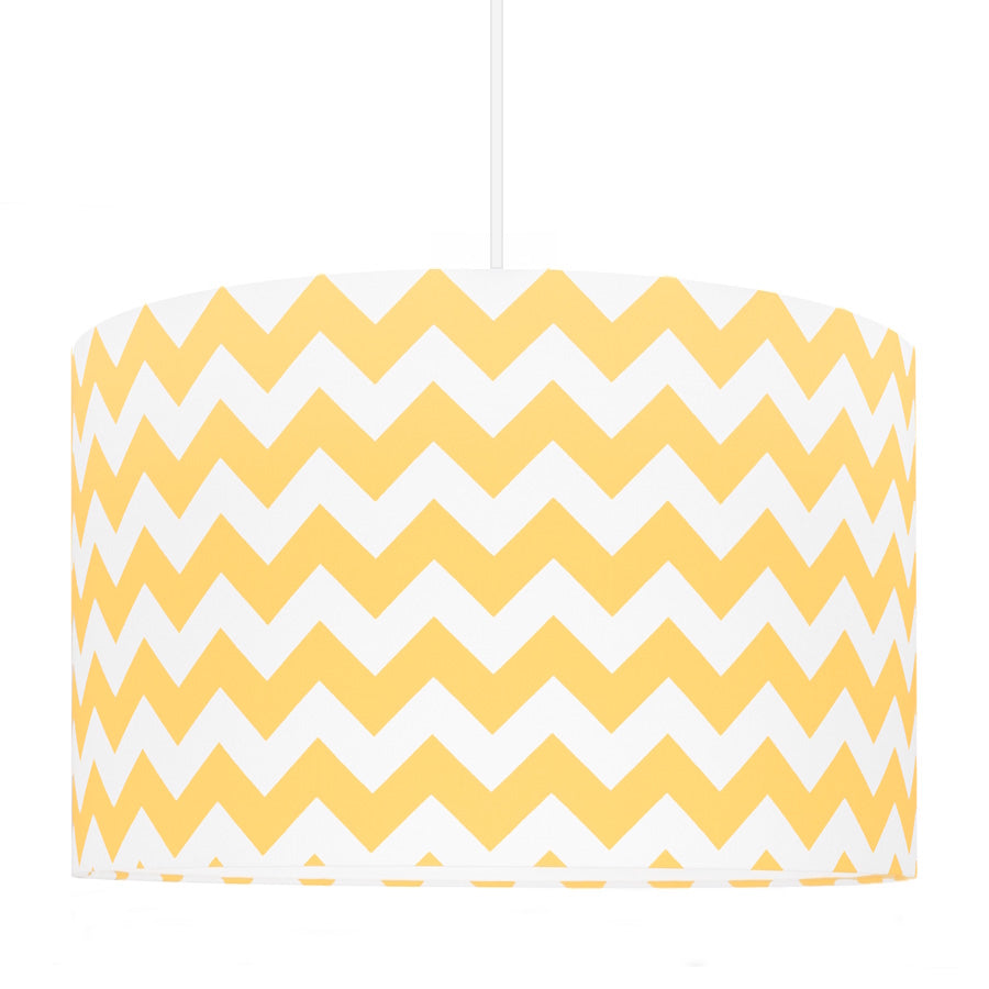 Hängelampe CHEVRON gelb